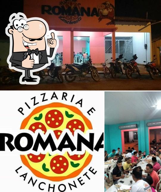 Look at this picture of Pizzaria Romana