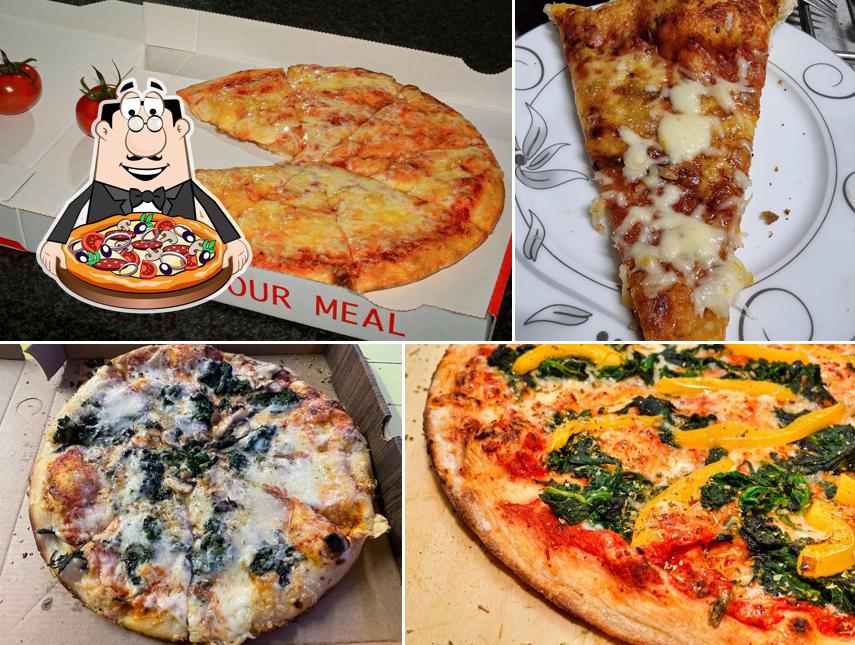 Try out various kinds of pizza