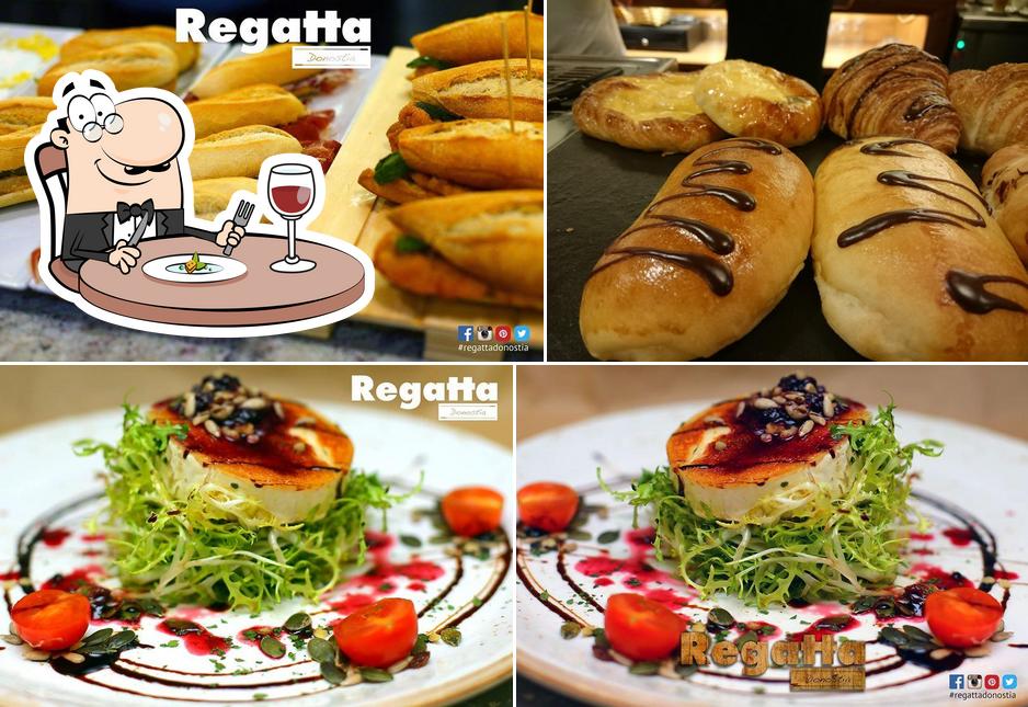 Еда в "Regatta"