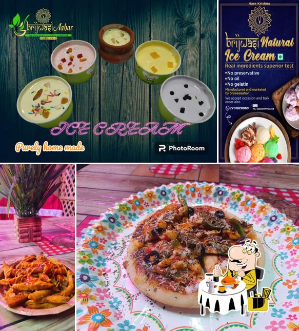 Meals at Brijwasi Aahar/ Brijwasi Natural Ice Cream