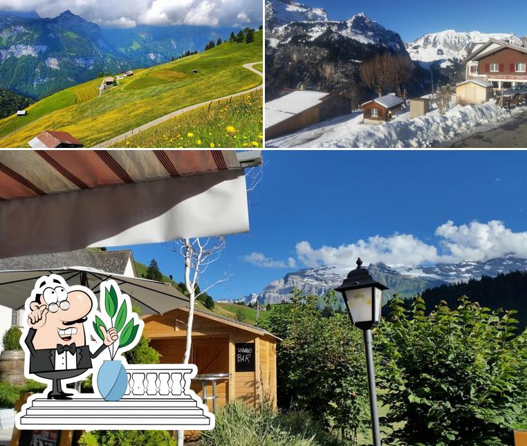Puoi goderti l'aria fresca dal dehors di Gasthaus Schwand GmbH