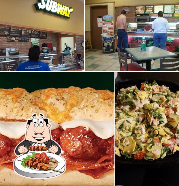 Among different things one can find food and interior at Subway