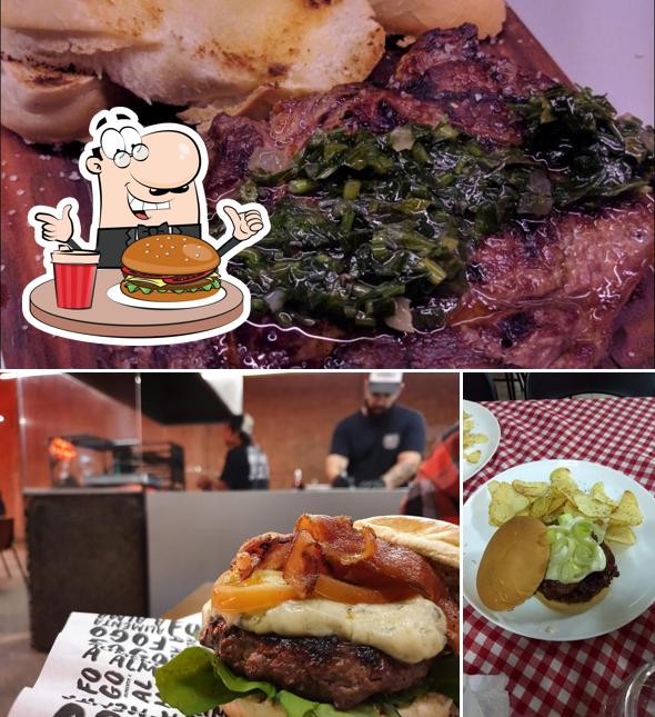 Bença Parrilla oferece uma escolha de opções para os amantes dos hambúrgueres