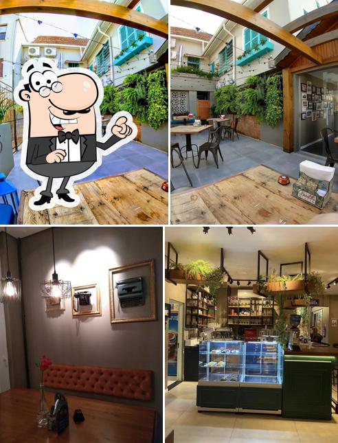 Veja imagens do interior do Bendito Café