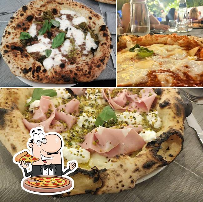 Bei Dama Pizzeria e Ristorante könnt ihr Pizza genießen