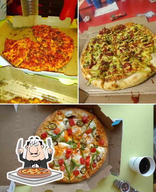At Domino's Pizza Chiplun, Mirjoli, you can get pizza