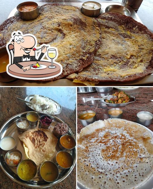 Food at G.P. Cafe South Indian Restaurant