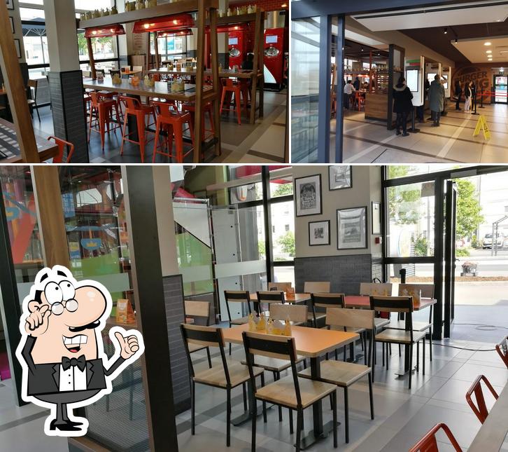 L'intérieur de Burger King Bascharage