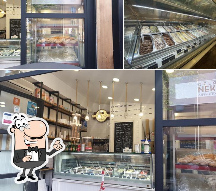 Dai un'occhiata agli interni di Gelato Neked - Caffè e Ciambelle