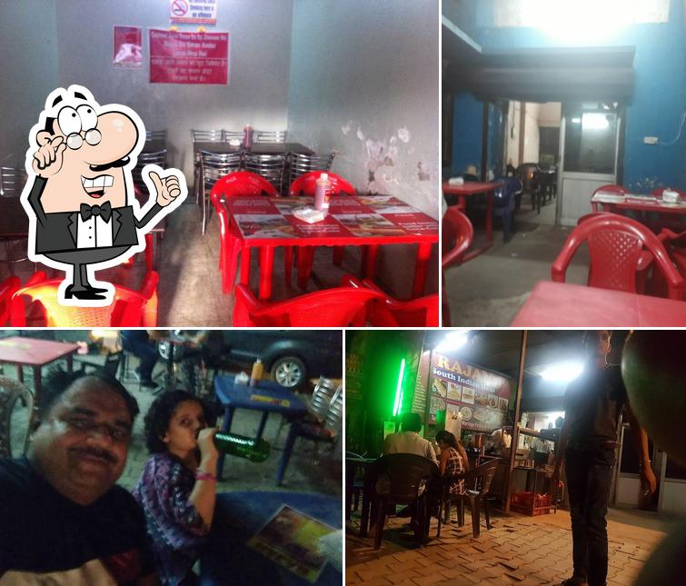 The interior of Rajan South Indian Dosa