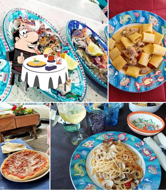 Piatto di formaggi al Ristorante Il Pescatore