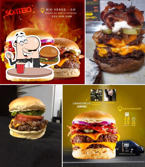 Delicie-se com um hambúrguer no PROBURGER FoodTruck