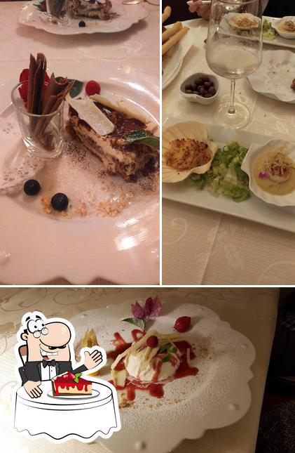 Ristorante Vela D'Oro offers a number of sweet dishes
