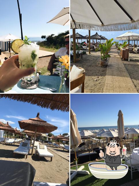 Restaurante Salduna Beach sirve alcohol