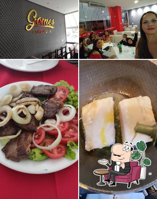 O Gomes Restaurante se destaca pelo interior e comida