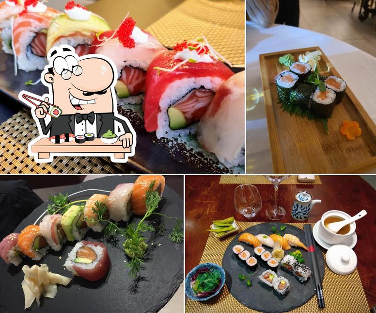 Попробуйте суши в "Gomi sushi restaurant"