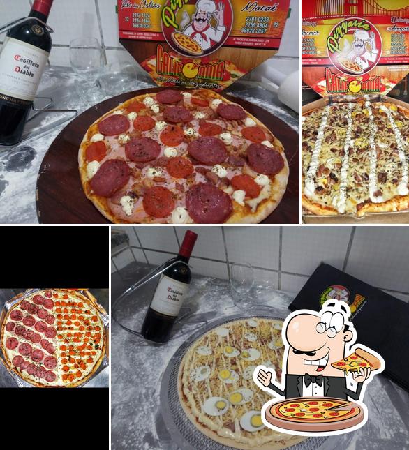 Consiga pizza no Pizzaria Califórnia