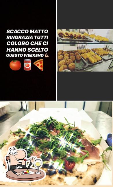 Cibo al Pizzeria Scacco Matto