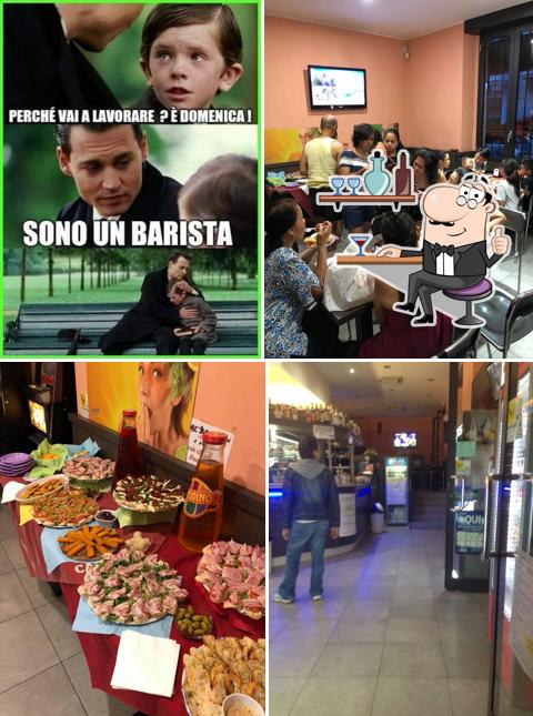 Gli interni di Bar - Al Brivido