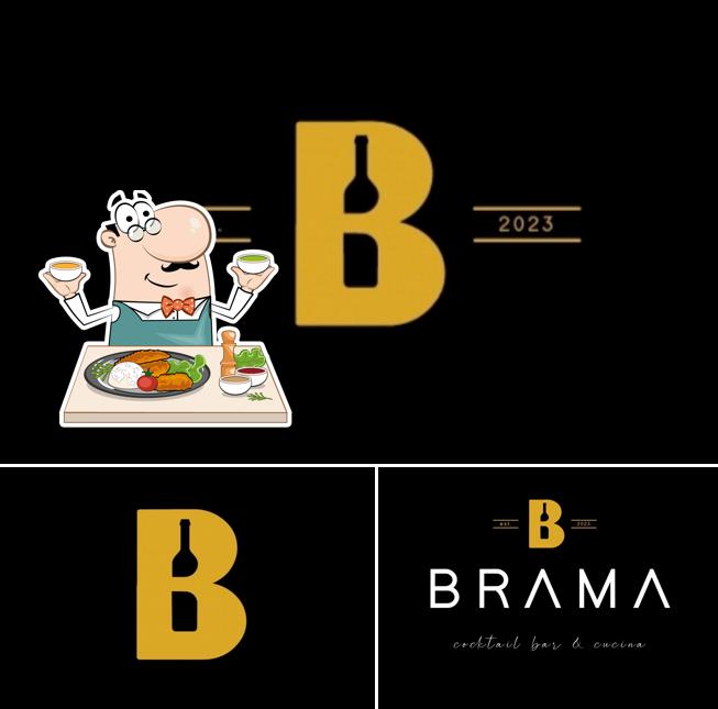 Еда в "B R A M A Cocktal-bar & Cucina"