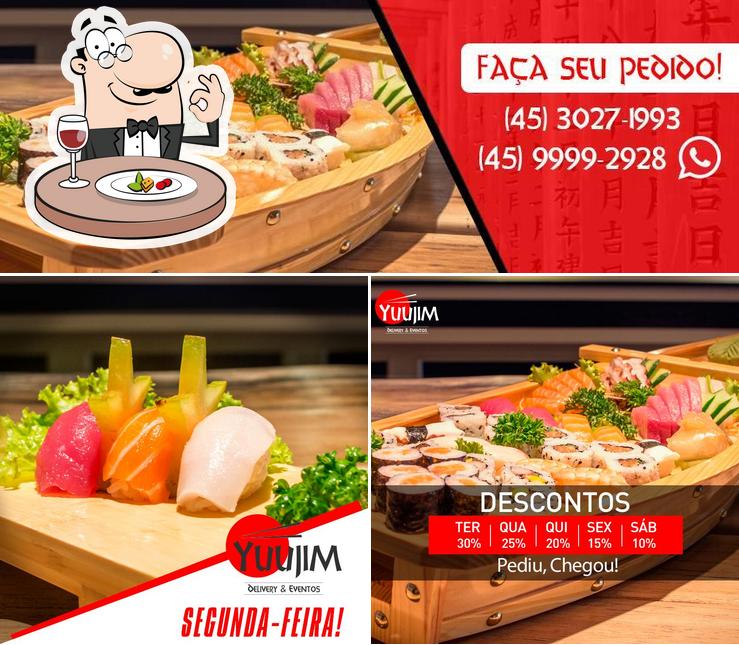 Comida em Yuujim Delivery e Eventos Foz do Iguassú PR