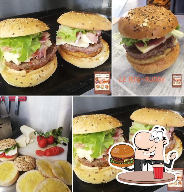 Les hamburgers de Ruddy food diner will conviendront une grande variété de goûts