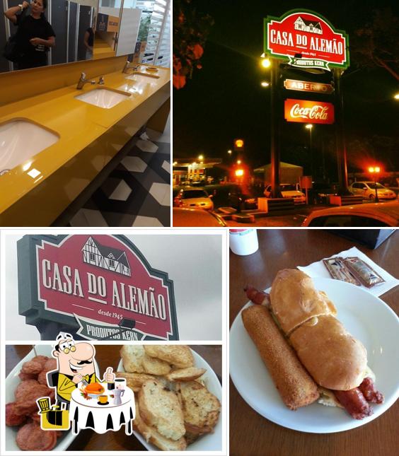 Food at Casa do Alemão