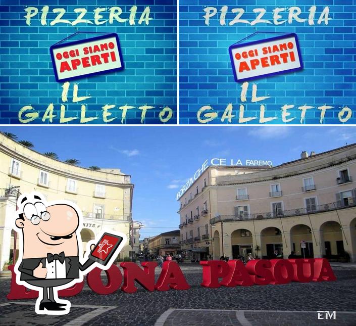 Gli esterni di Pizzeria Il Galletto