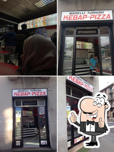Ecco una foto di Marelli Turkish Kebap Pizza