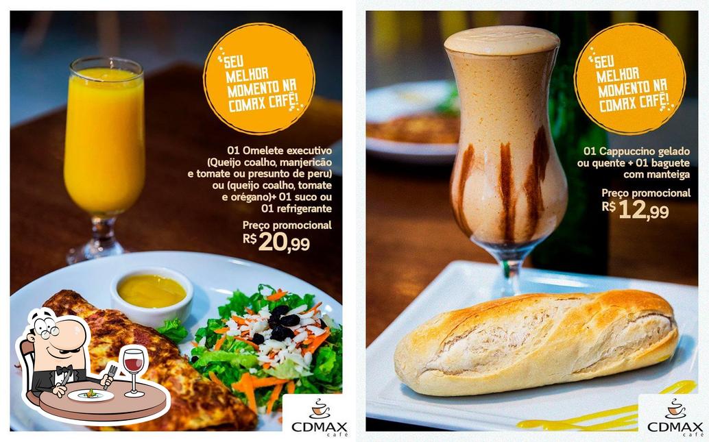 Comida em CDMAX Café