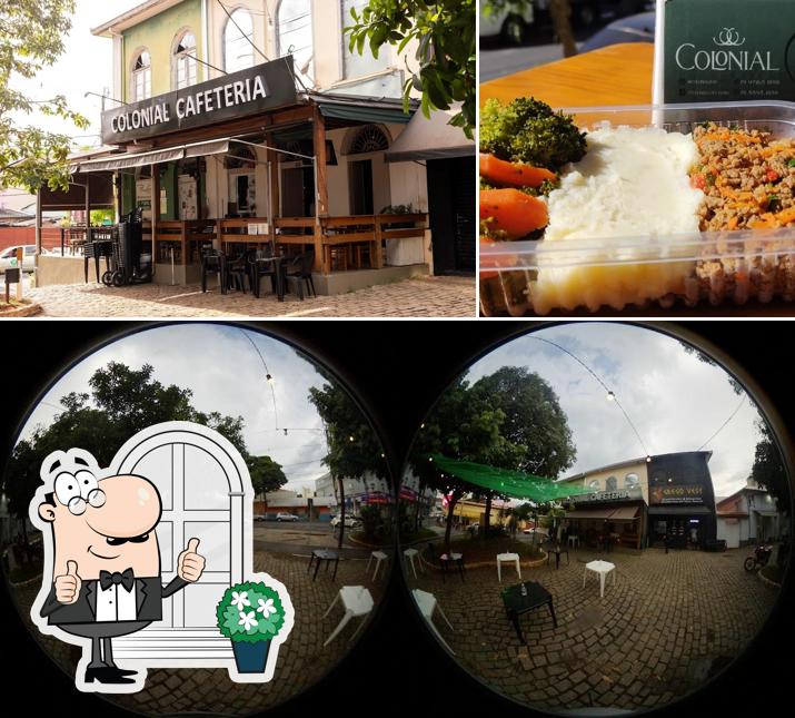 O exterior do Colonial Pedreira - Café, Bar e Restaurante