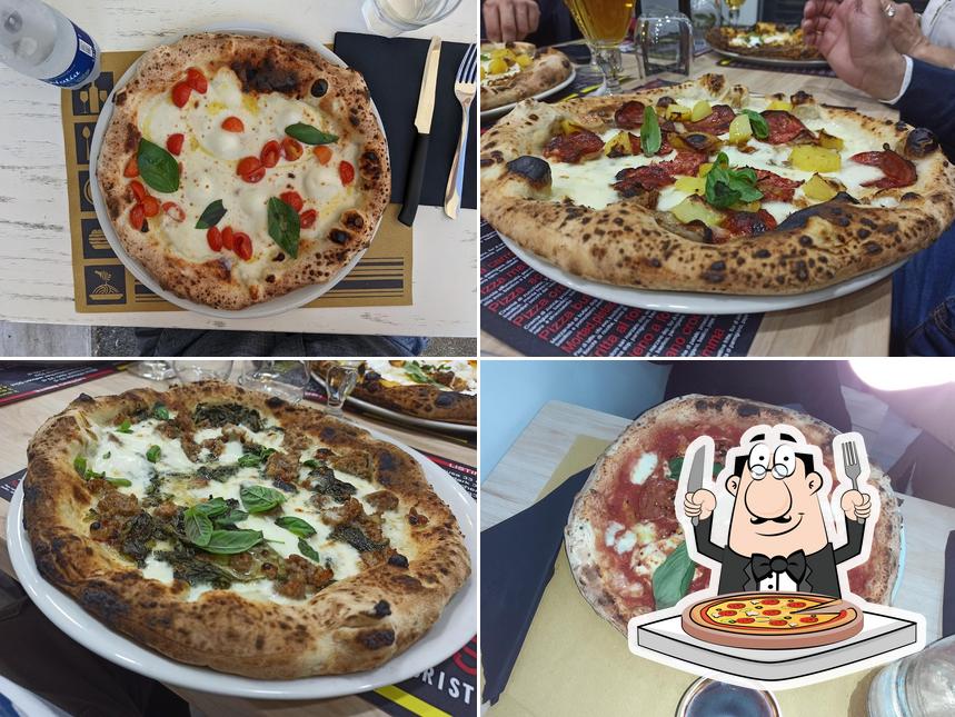 A Pizzeria 60 Secondi, puoi provare una bella pizza