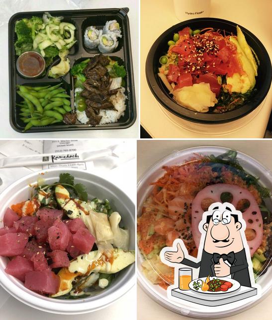 Meals at Kamehachi Cafe