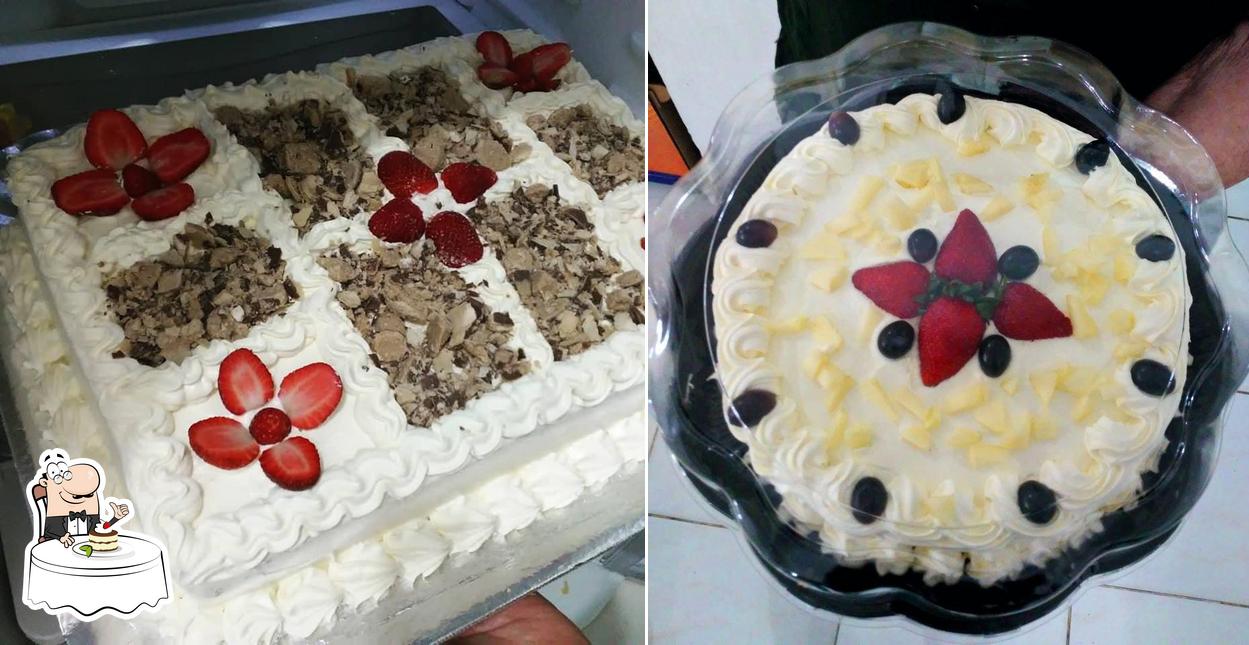 Panificadora Araponguinhas serve uma seleção de pratos doces