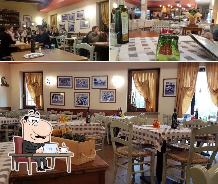 Gli interni di Ristorante Pizzeria Paolo - Hotel Antichi Cortili