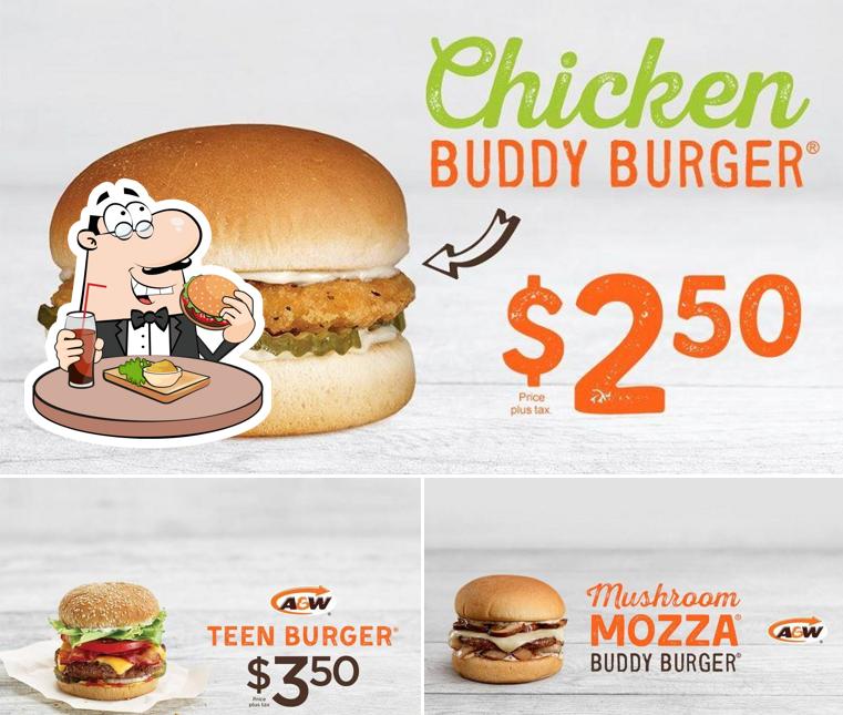 Faites-vous plaisir avec un hamburger à A&W Canada