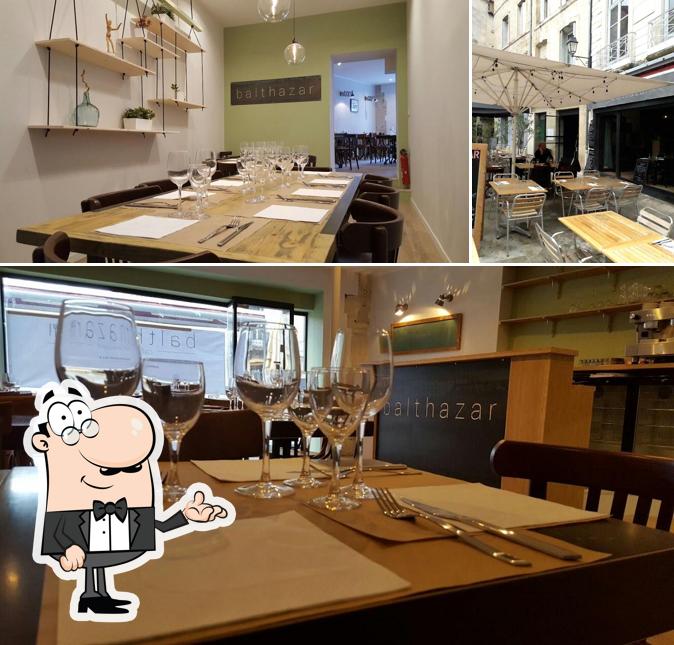 L'intérieur de Balthazar café & restaurant