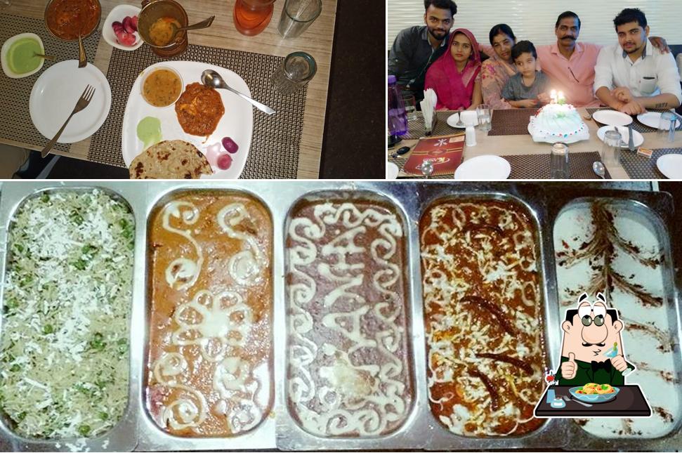 Food at Kanha Family Restaurant