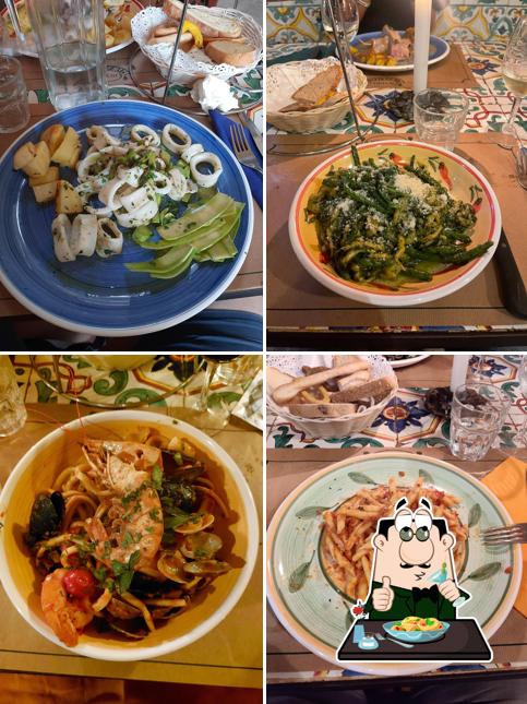 Cibo al Osteria Mezzaluna