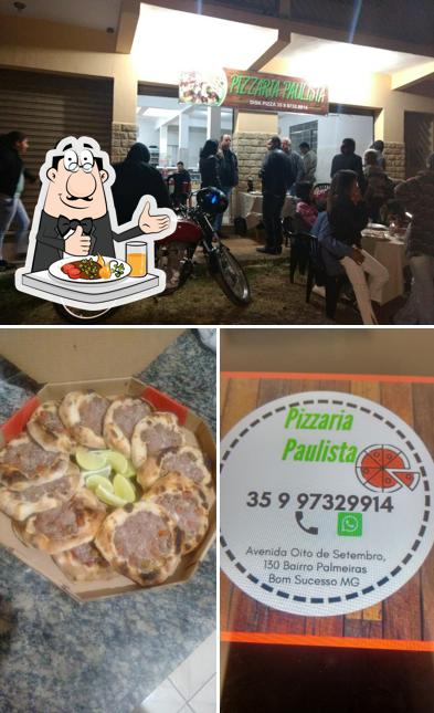 Comida em Pizzaria Paulista