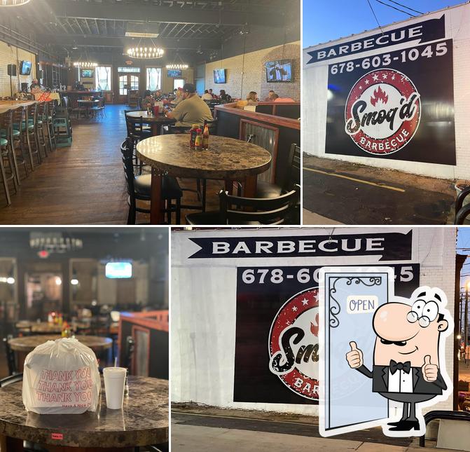 Smoq'd Barbecue in Griffin Restaurant menu and reviews