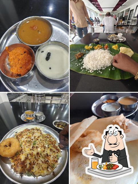 Food at Annapoorna Vegetarian Restaurant