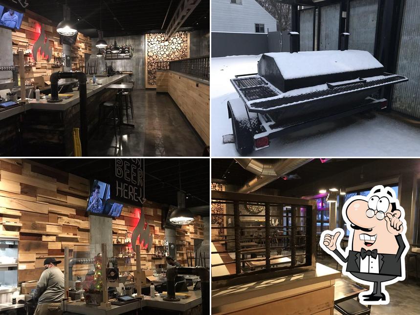 Woodpile BBQ, Madison Heights, 630 E Eleven Mile Rd Carta del restaurante y opiniones