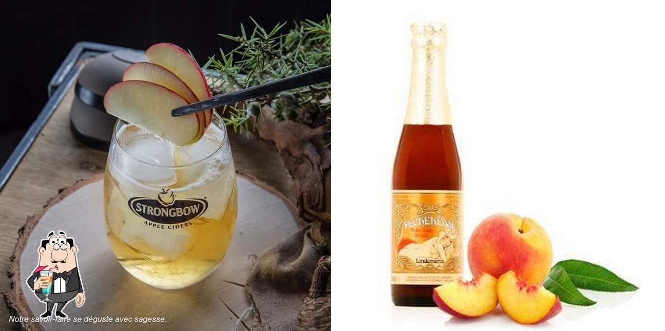 Prenez une boisson du menu