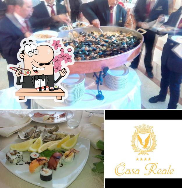 Prova le diverse opzioni di sushi