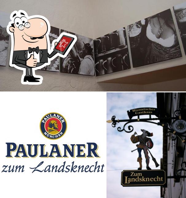 Здесь можно посмотреть снимок ресторана "Paulaner Zum Landsknecht"