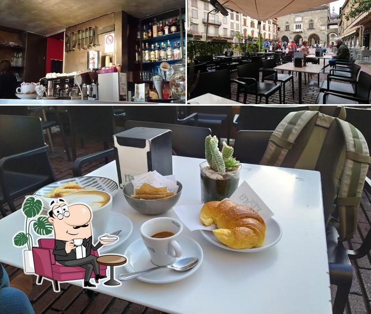 Dai un'occhiata agli interni di Bar Flora
