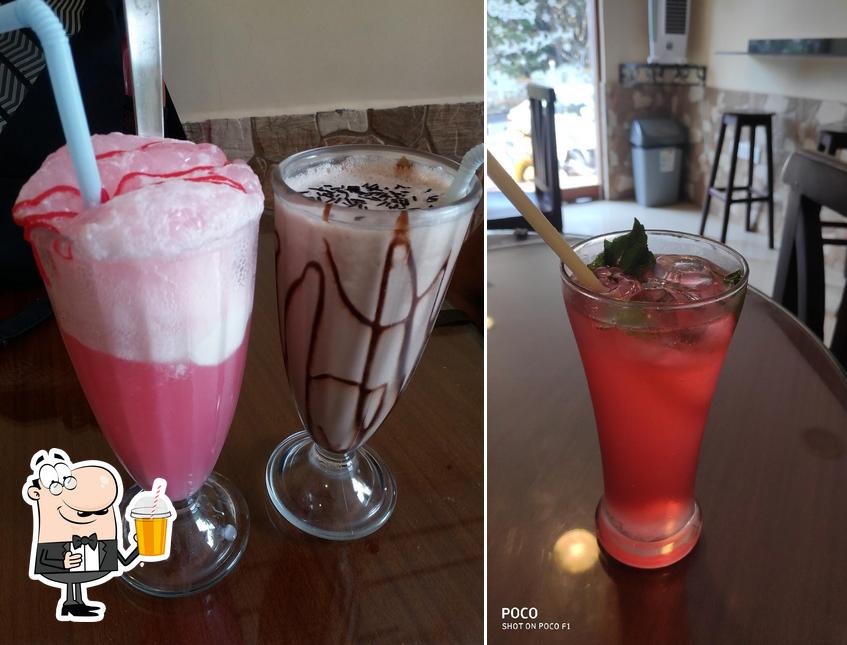 Andy's Cafe offers a range of beverages