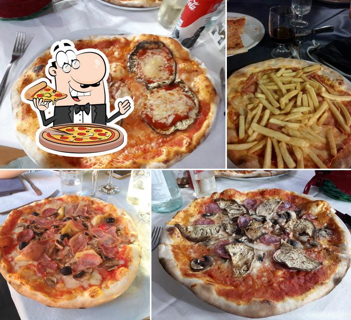 Essayez des pizzas à Antica Osteria