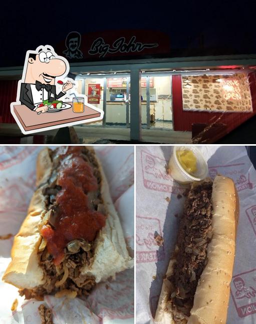 Big John Steak &amp; Onion, 3725 Davison Rd in Flint - Restaurant menu and ...
